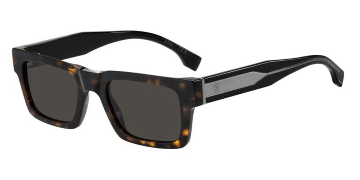 BOSS 1855/S 086/IR, Solid Dark Grey lenses