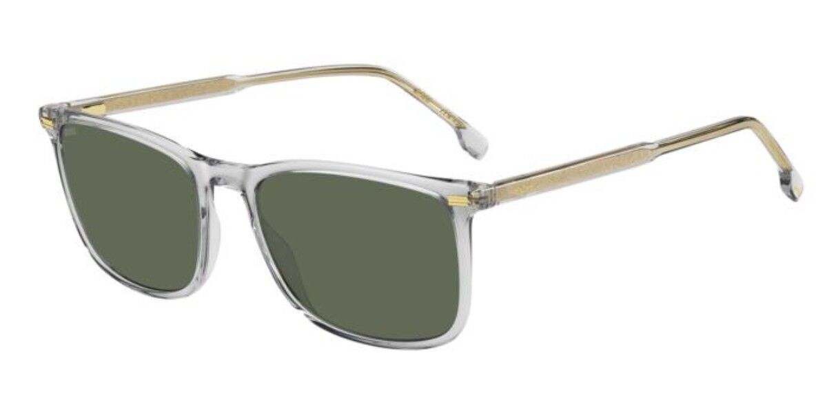 BOSS 1879/S KB7/QT, Solid Dark Green lenses
