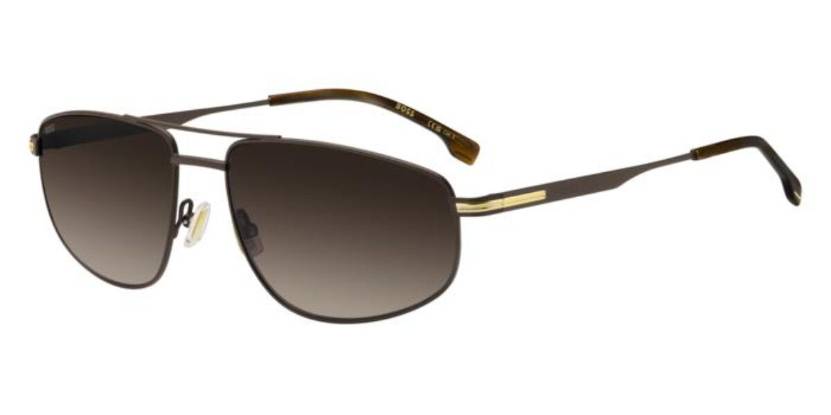 BOSS 1887/S FG4/HA, Brown frame, Gradient Dark Brown lenses