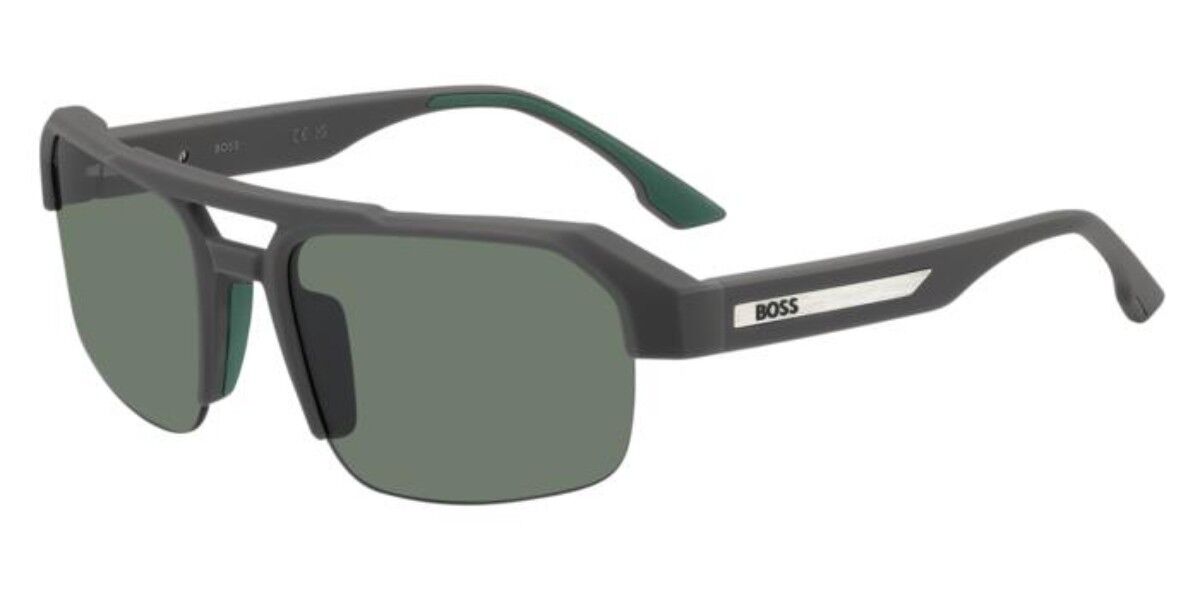 BOSS 1908/S KB7/QT, Solid Dark Green lenses