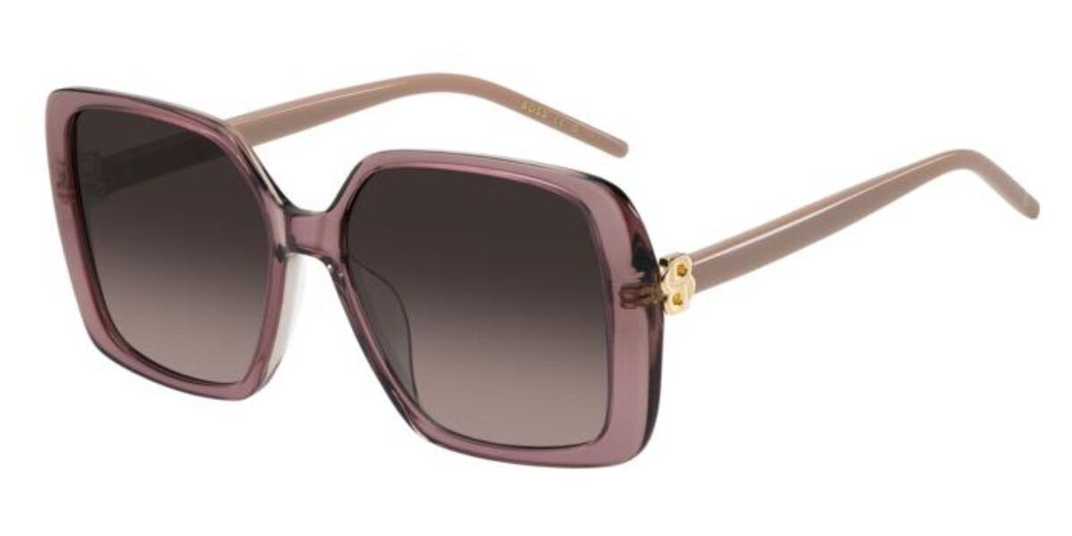 BOSS 1939/G/S Asian Fit C19/HA, Gradient Dark Brown lenses