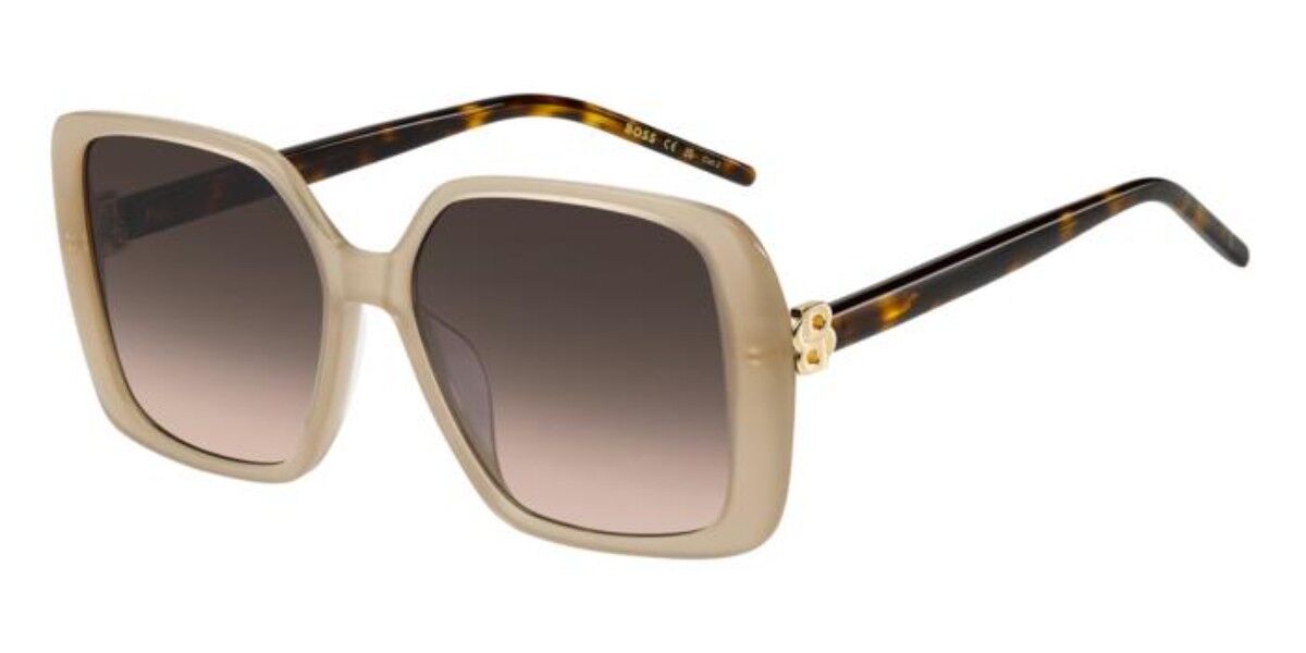 BOSS 1939/G/S Asian Fit FWM/HA, Pink frame, Gradient Dark Brown lenses