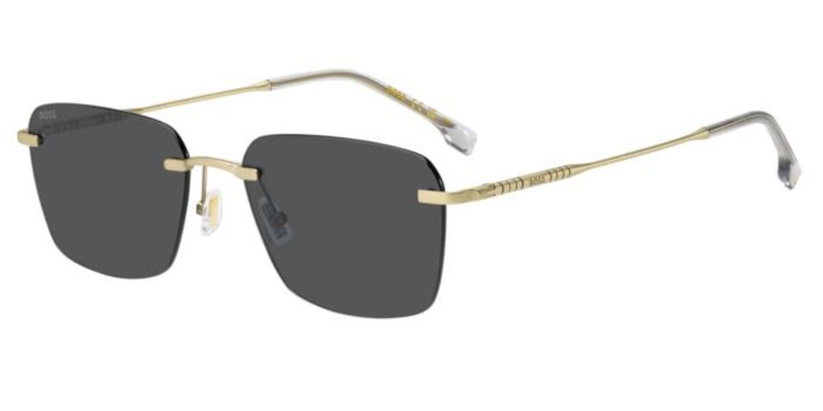 BOSS 1925/F/S Asian Fit AOZ/IR, Solid Dark Grey lenses