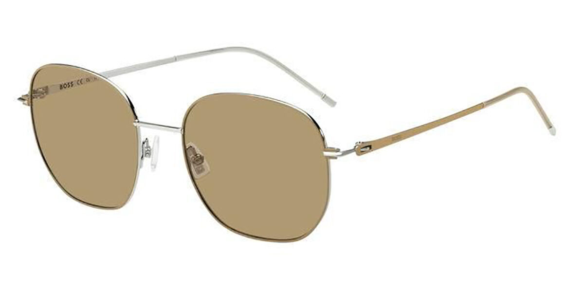 BOSS Boss 1462/S UTK/JG, Silver frame, Brown lenses