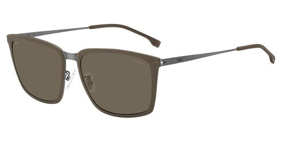 BOSS Boss 1465/F/S Asian Fit R80/SP, Brown frame, Brown lenses