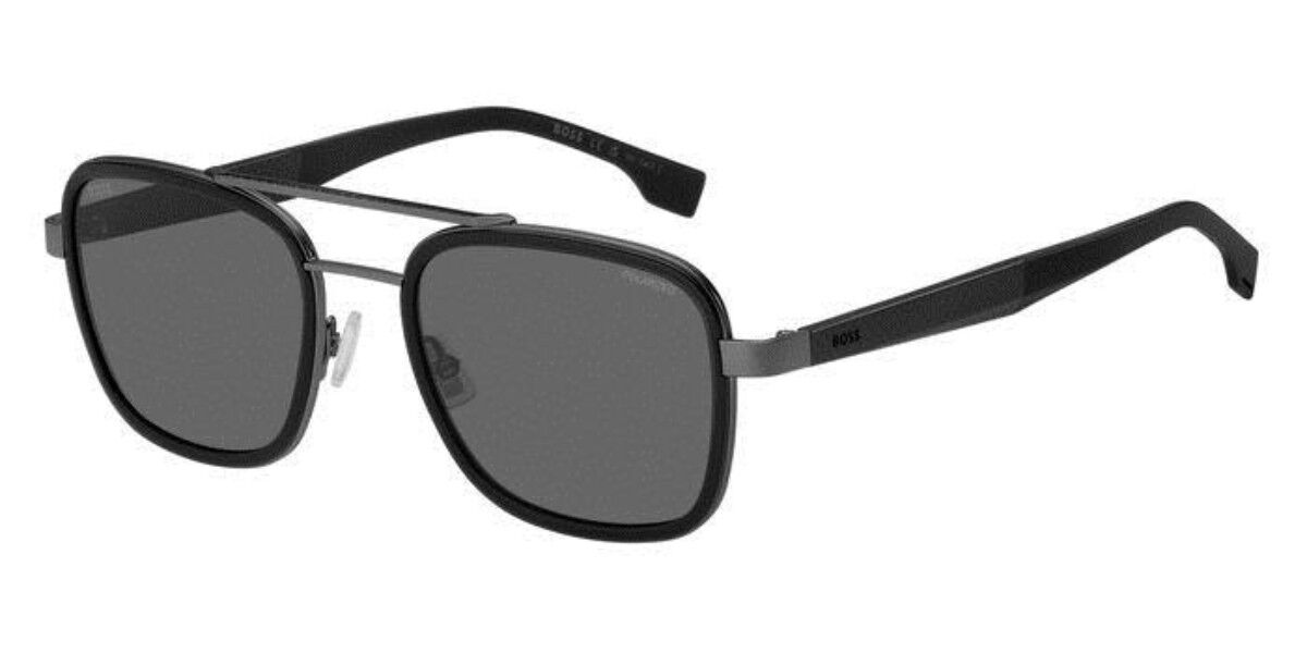 BOSS Boss 1486/S PTA/M9, Silver frame, Dark Grey lenses
