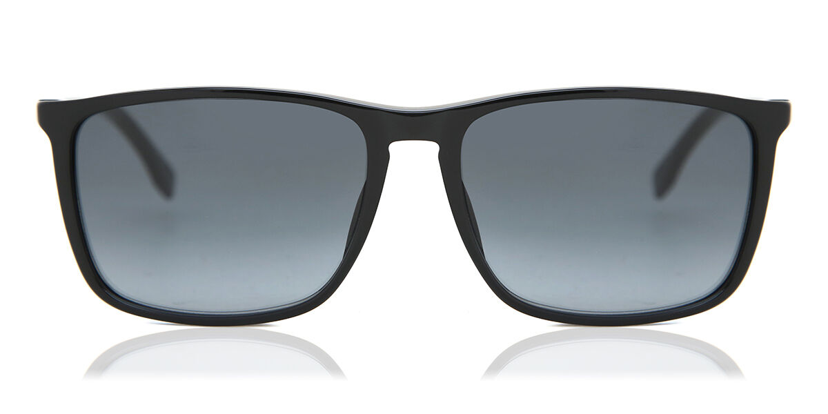 BOSS Boss 0665/S/IT 807/9O, Black frame, Grey lenses