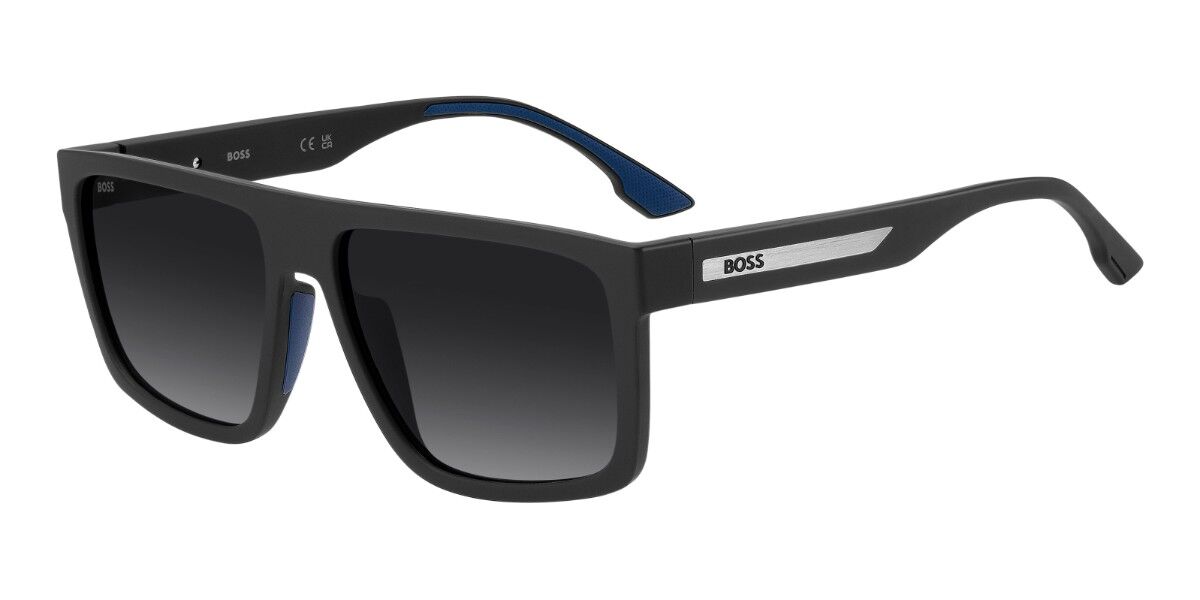 BOSS 1956/G/S Asian Fit 807/9O, Black frame, Gradient Grey lenses