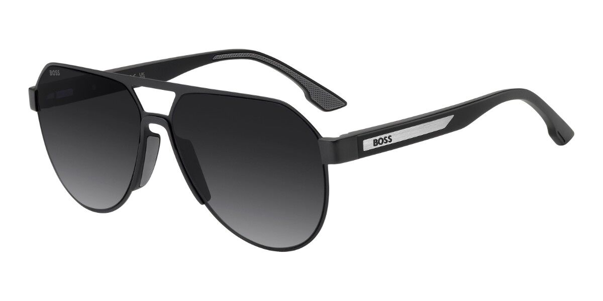 BOSS 1989/S 003/9O, Black frame, Gradient Grey lenses