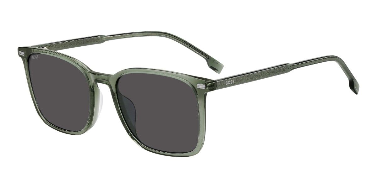 BOSS 2004/G/S Asian Fit 1ED/IR, Green frame, Grey lenses