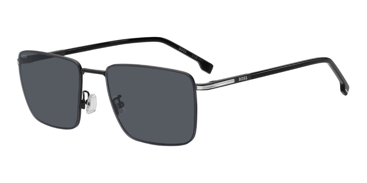 BOSS 2007/G/S Asian Fit 003/IR, Black frame, Grey lenses