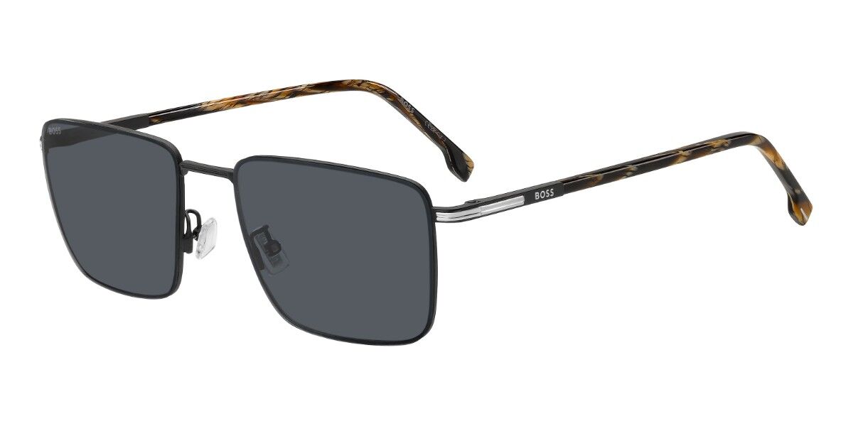 BOSS 2007/G/S Asian Fit CSA/IR, Black frame, Grey lenses