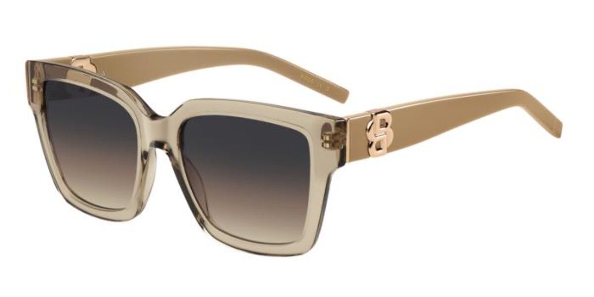BOSS 1744/S DLN/PR, Brown frame, Double Gradient Grey Brown lenses