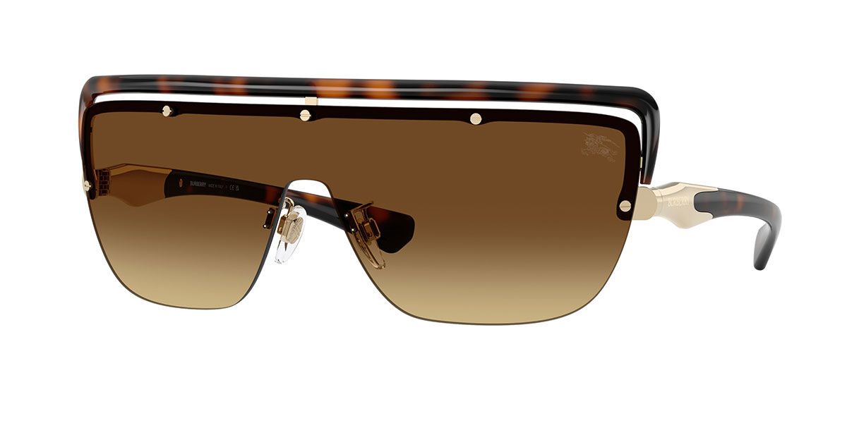 Burberry BE3175 110913, Tortoiseshell frame, Gradient Brown lenses