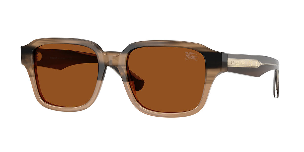 Burberry BE4484 420773, Brown frame, Dark Brown lenses