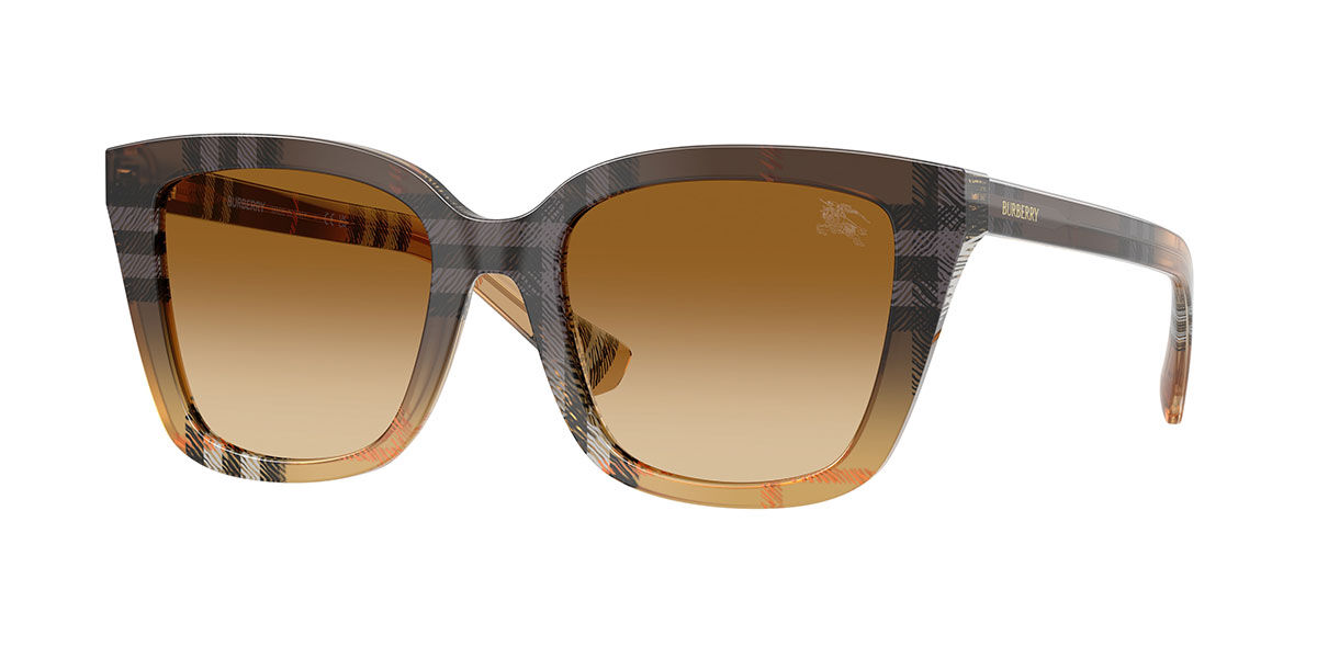 Burberry BE4487F Asian Fit 420213, Brown frame, Gradient Brown lenses