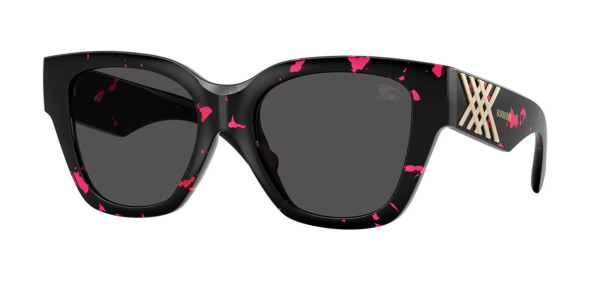 Burberry BE4489U 412687, Tortoiseshell frame, Dark Grey lenses