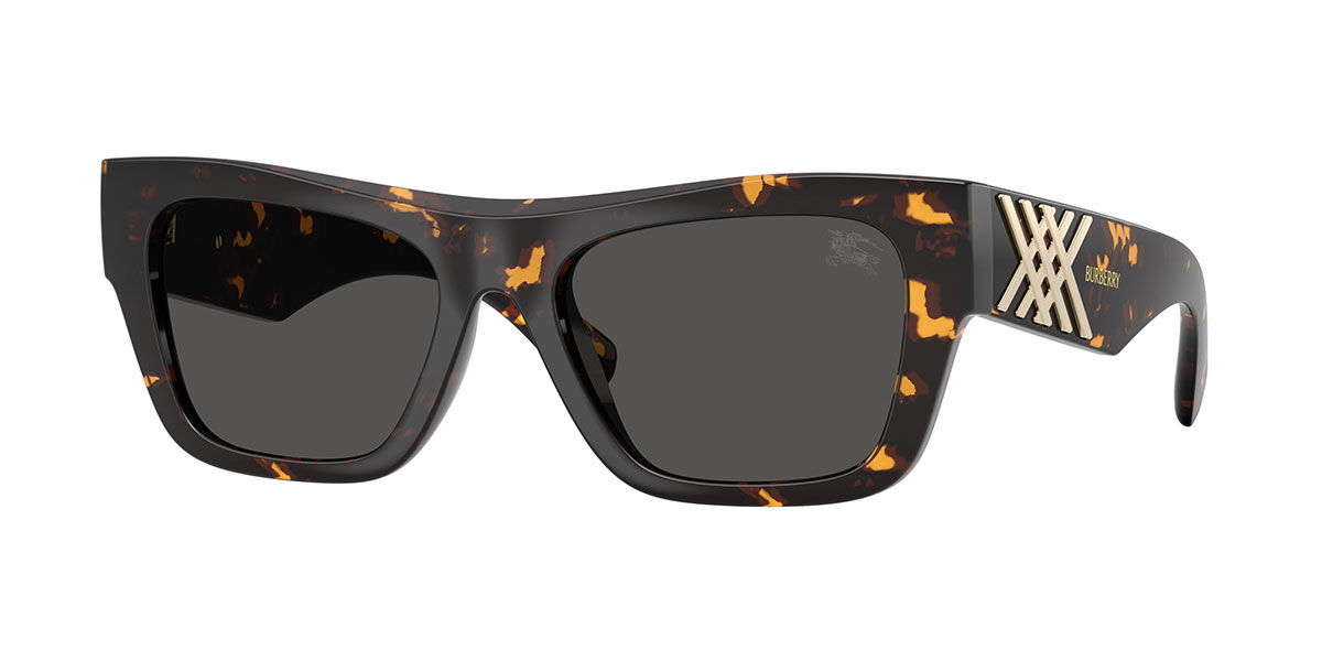 Burberry BE4490U 410687, Tortoiseshell frame, Dark Grey lenses