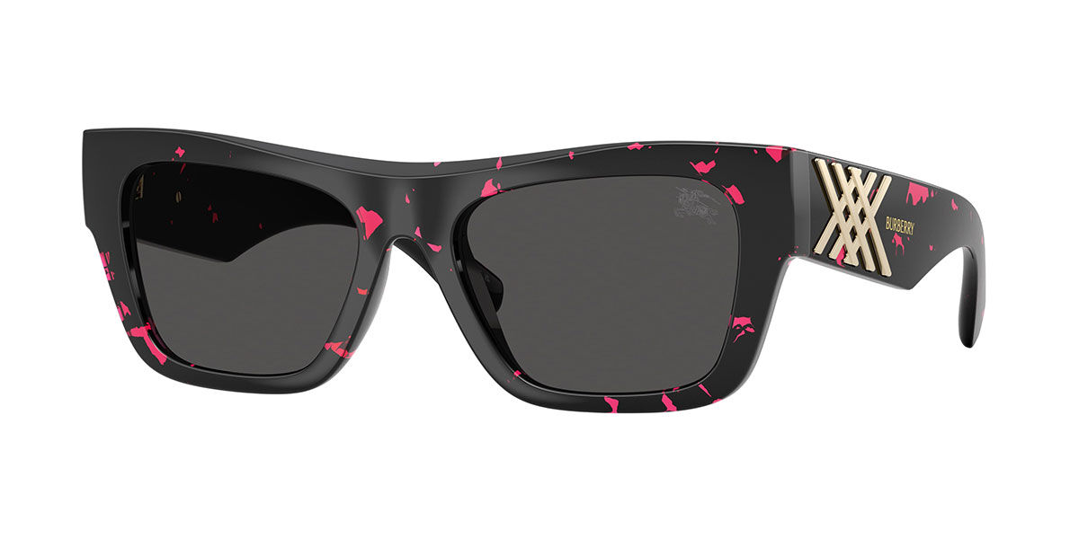 Burberry BE4490U 412687, Tortoiseshell frame, Dark Grey lenses
