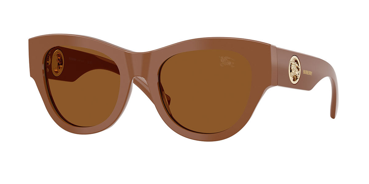 Burberry BE4491 422273, Brown frame, Dark Brown lenses
