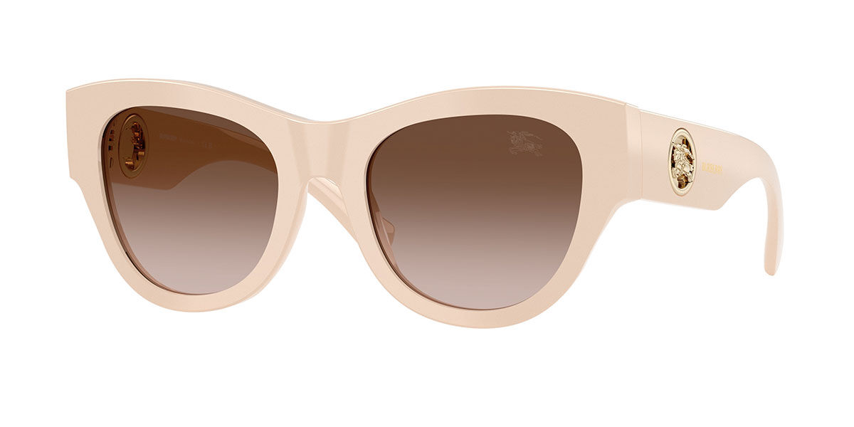 Burberry BE4491F Asian Fit 422313, Pink frame, Gradient Brown lenses