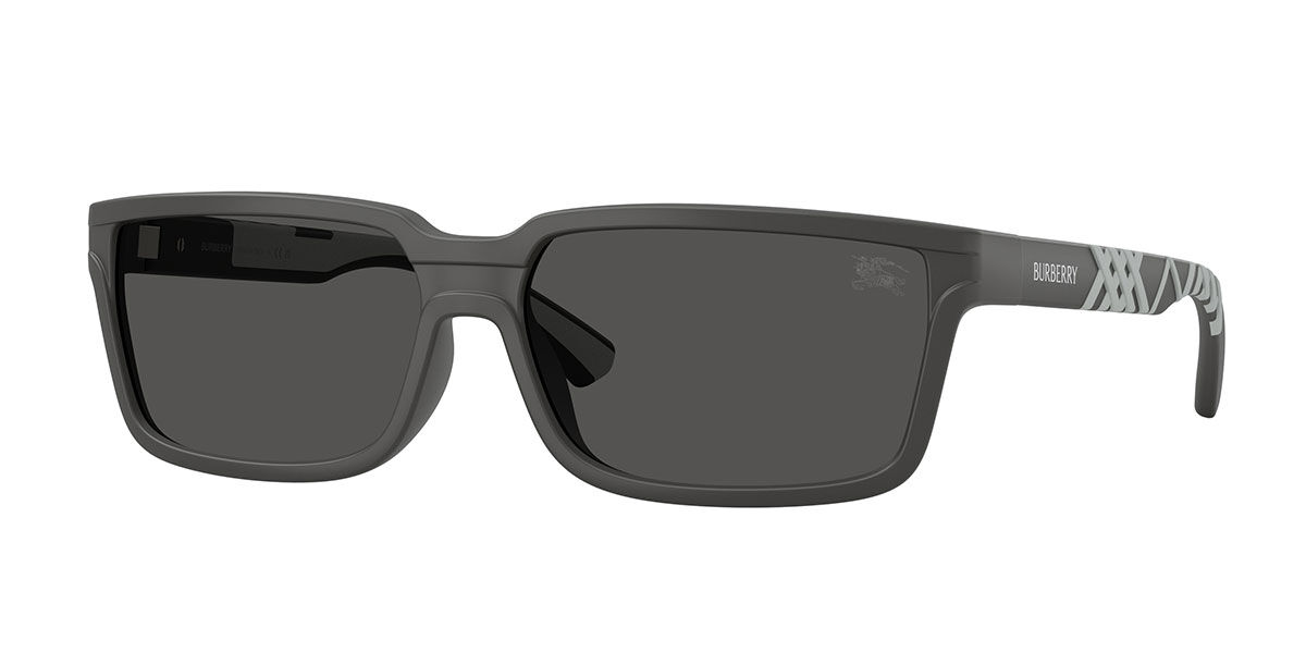 Burberry BE4495D Asian Fit 423387, Grey frame, Dark Grey lenses