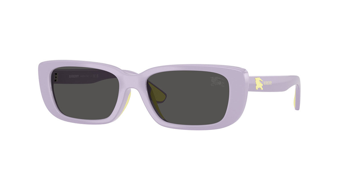 Burberry JB4006U Kids 422887, Purple frame, Dark Grey lenses