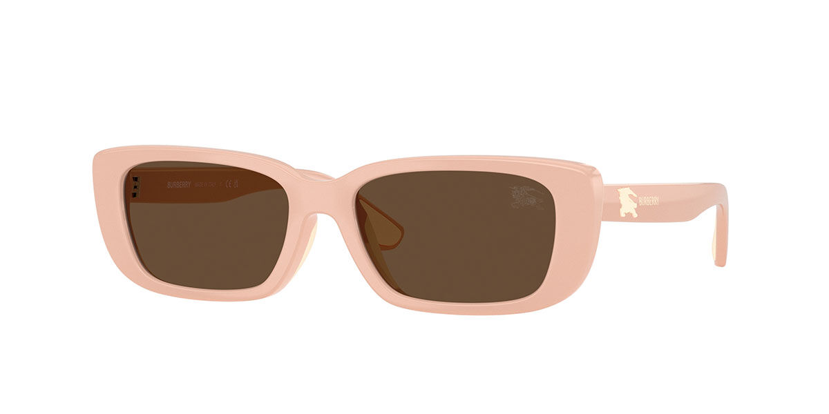 Burberry JB4006U Kids 422973, Pink frame, Dark Brown lenses