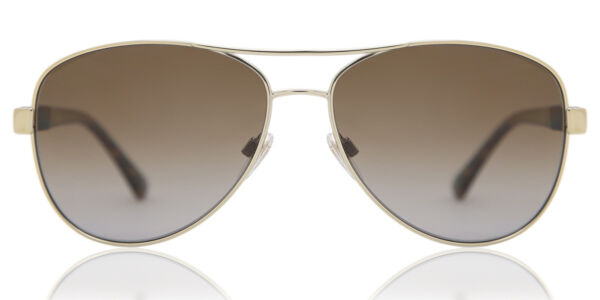Burberry BE3080 1145T5, Gold frame, Gradient Brown lenses