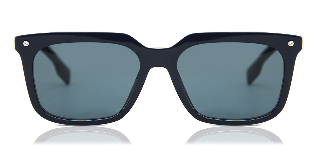Burberry BE4337 CARNABY 379987, Blue frame, Dark Grey lenses