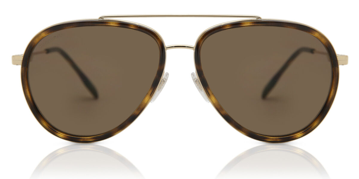 Burberry BE3125 OLIVER 101773, Tortoiseshell frame, Brown lenses