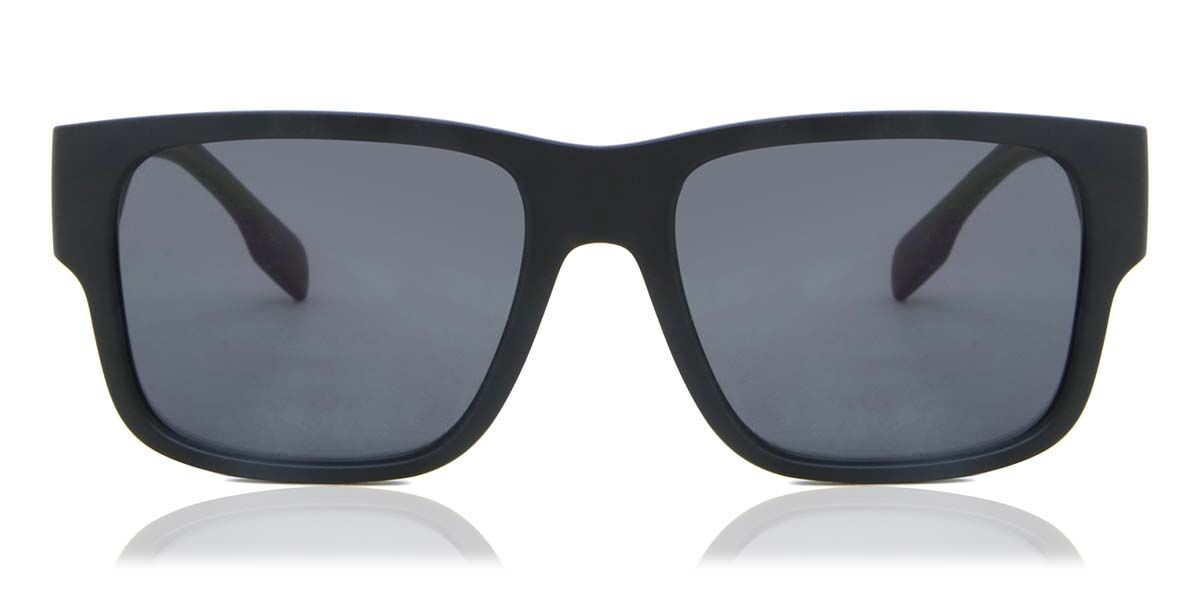 Burberry BE4358 KNIGHT Polarized 346481, Black frame, Dark Grey Polarized lenses