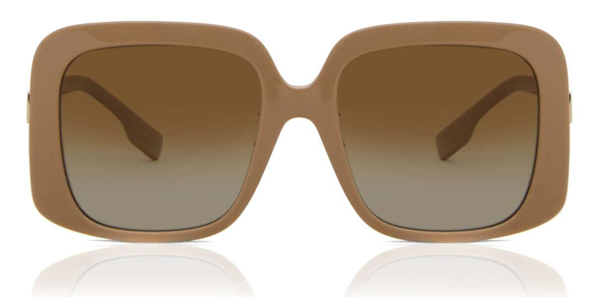 Burberry BE4363F PENELOPE Asian Fit 3990T5, Brown frame, Brown Gradient Polarized lenses