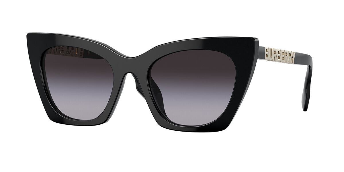 Burberry BE4372U MARIANNE 30018G, Black frame, Gradient Grey lenses