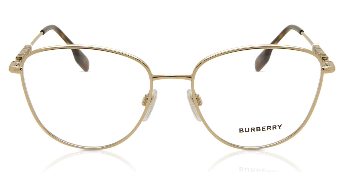Burberry BE1376 VIRGINIA Asian Fit 1340, Gold frame