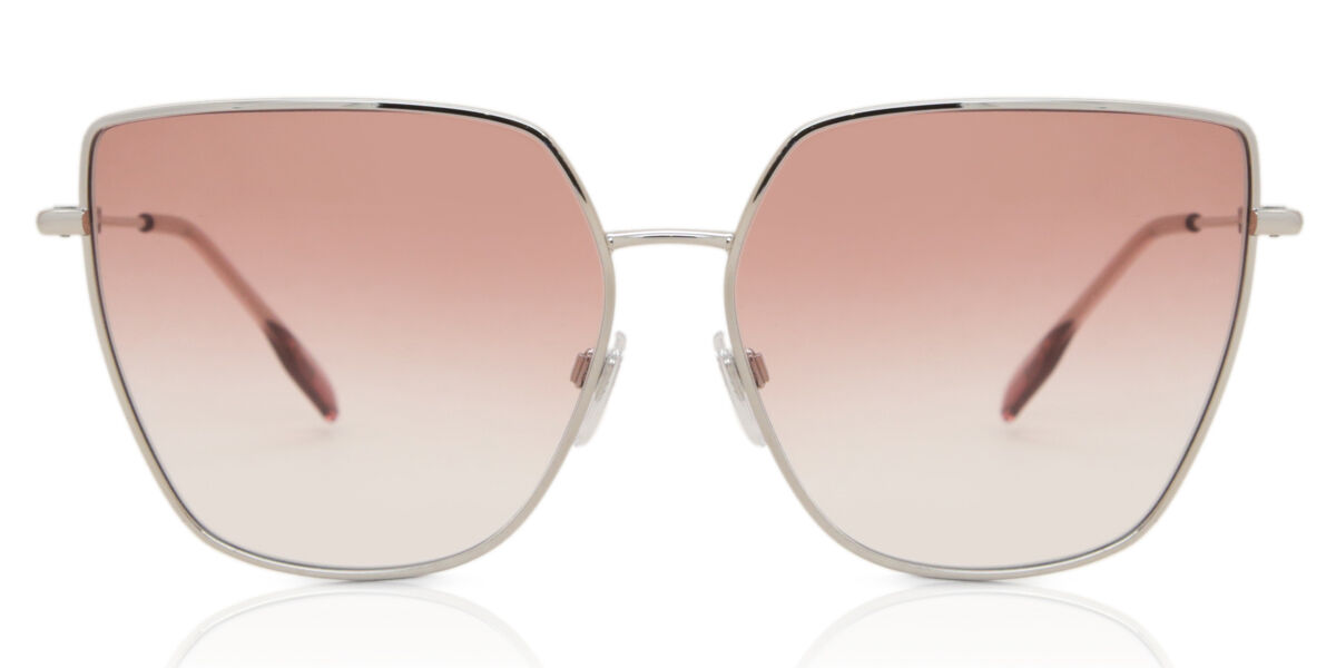 Burberry BE3143 ALEXIS 10058D, Silver frame, Gradient Pink lenses