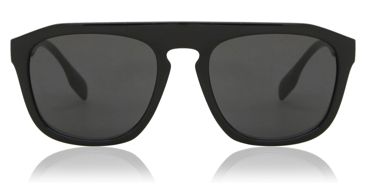 Burberry BE4396U WREN Asian Fit 300187, Black frame, Dark Grey lenses