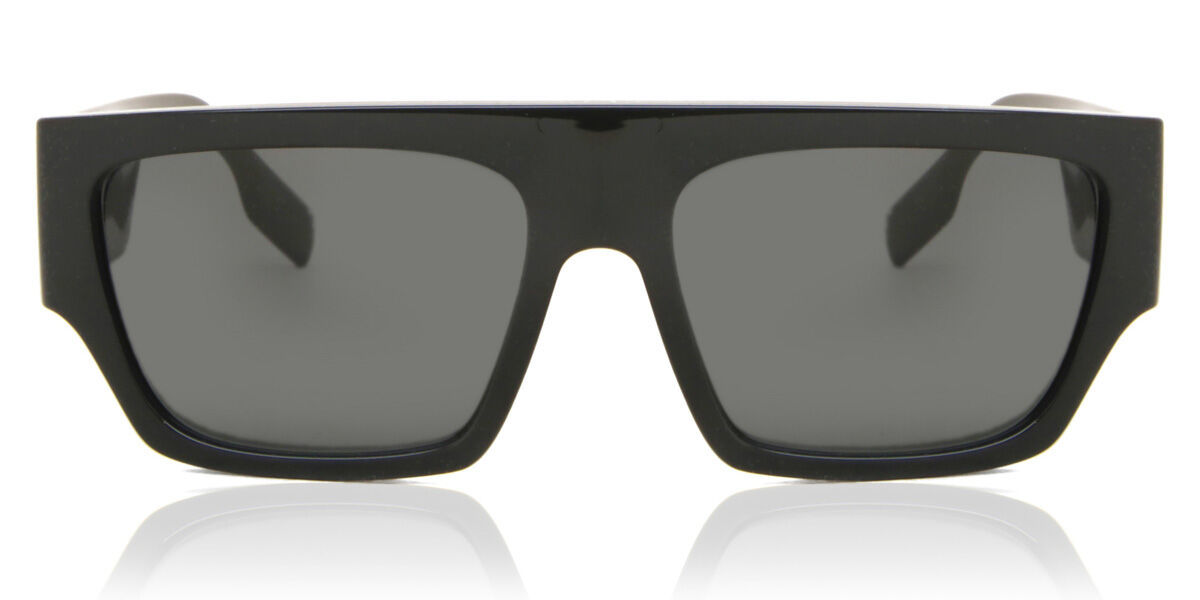 Burberry BE4397U MICAH Asian Fit 300187, Black frame, Dark Grey lenses