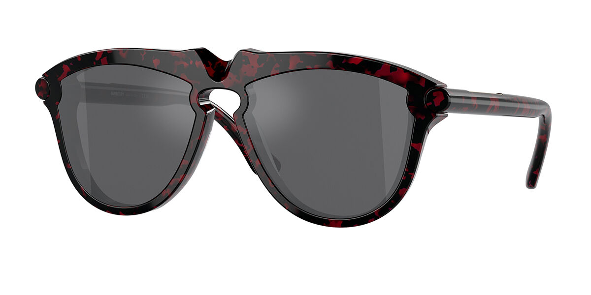 Burberry BE4417U 41036G, Tortoiseshell frame, Silver Grey Mirror lenses