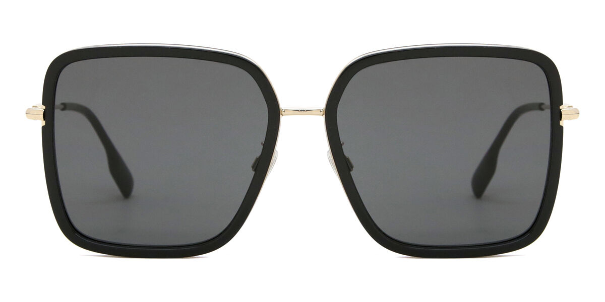 Burberry BE3145D DIONNE Asian Fit 110987, Black frame, Grey lenses