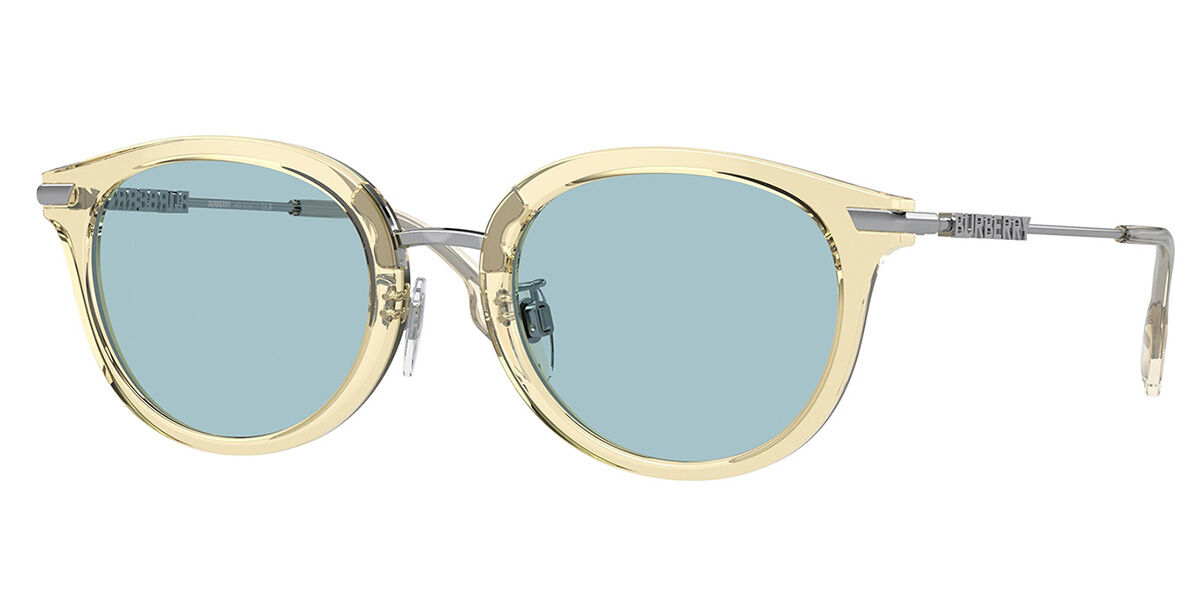 Burberry BE4398D KELSEY Asian Fit 407380, Yellow frame, Blue lenses