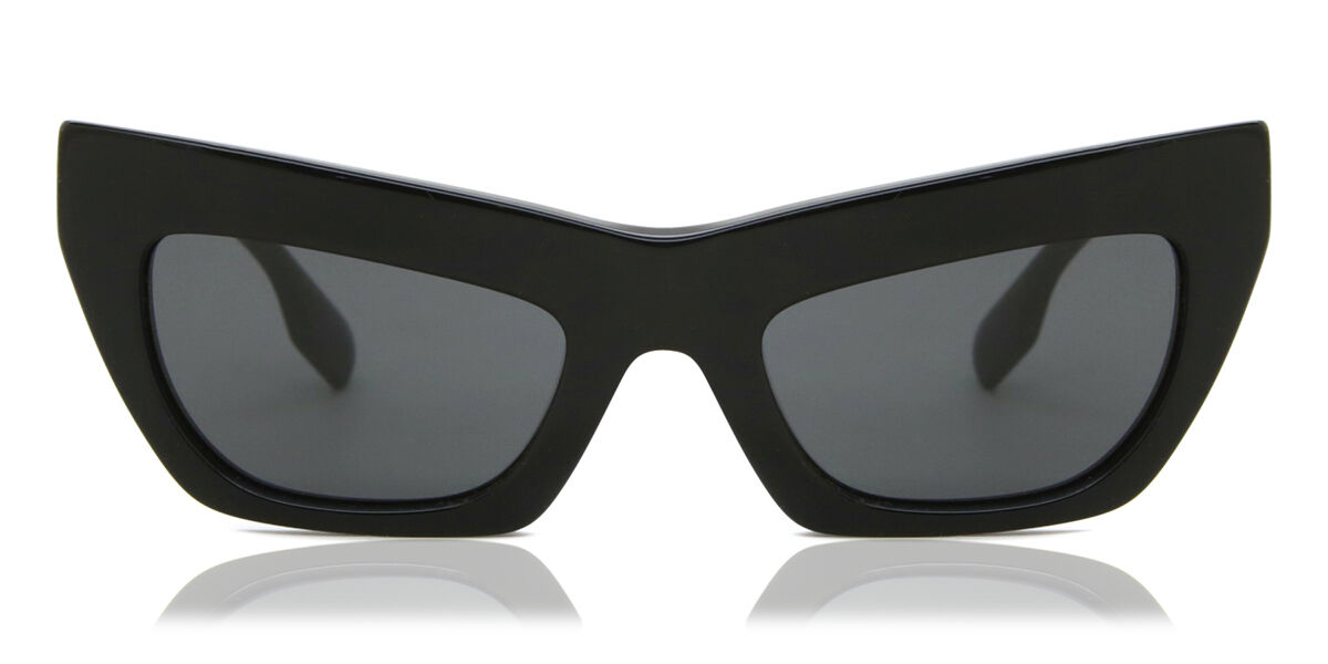 Burberry BE4405 300187, Black frame, Grey lenses