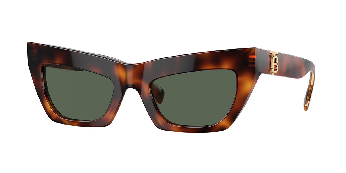 Burberry BE4405 331671, Tortoiseshell frame, Dark Green lenses