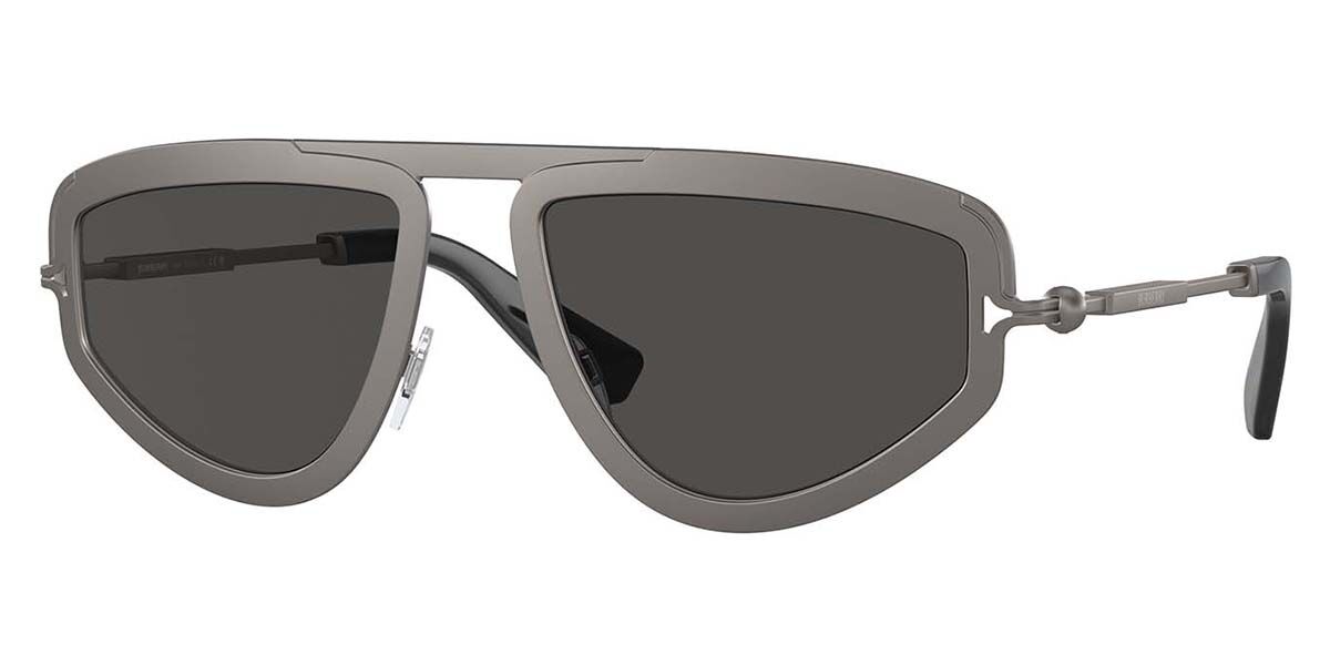 Burberry BE3150 131687, Grey frame, Dark Grey lenses