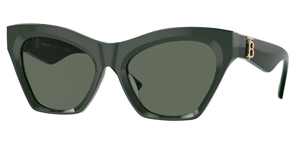 Burberry BE4420U 403871, Green frame, Dark Green lenses