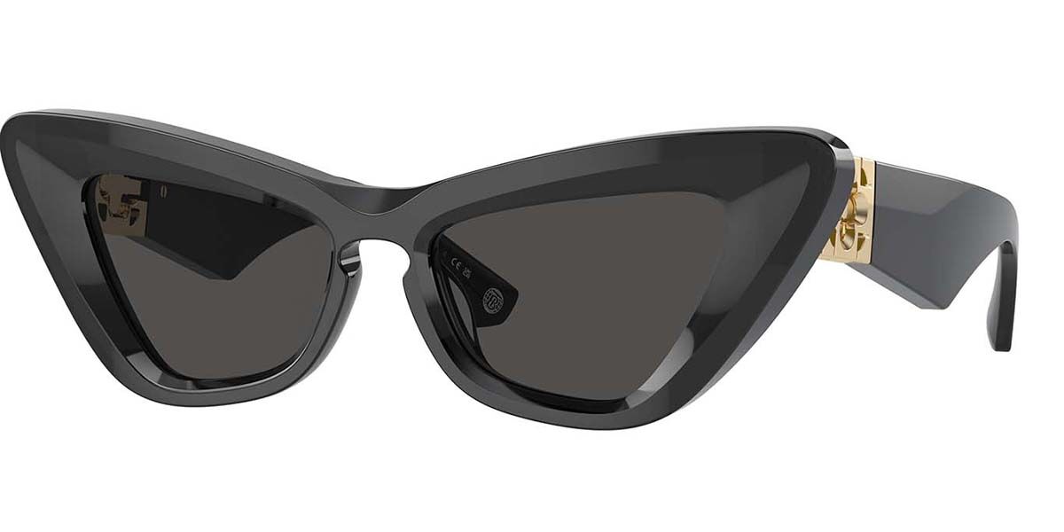Burberry BE4421U 411287, Grey frame, Dark Grey lenses