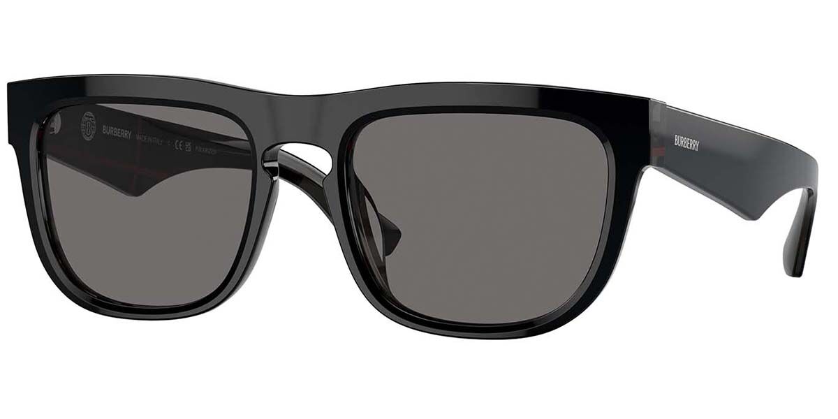 Burberry BE4431U Polarized 412181, Black frame, Dark Grey Polarized lenses