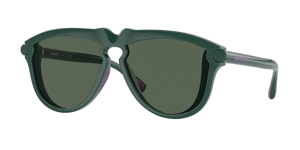 Burberry JB4003U Kids 413071, Green frame, Dark Green lenses