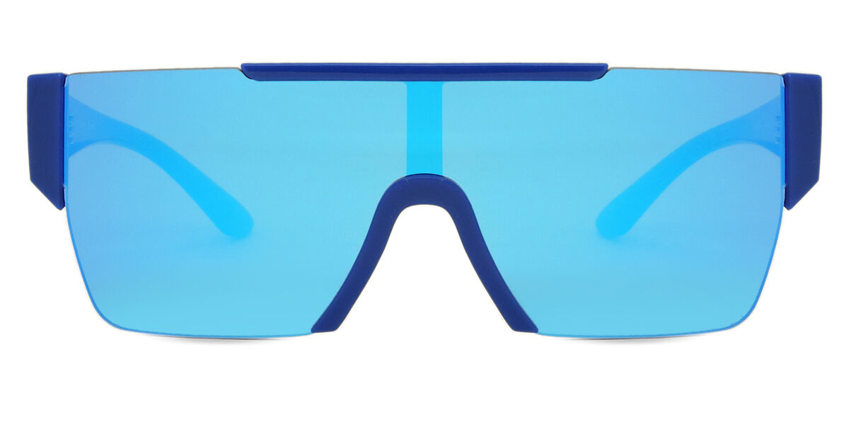 Burberry JB4387 Kids 404825, Blue frame, Light Green Blue Mirror lenses
