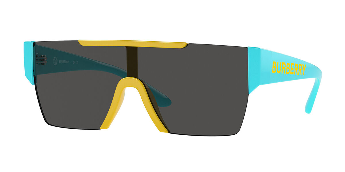 Burberry JB4387 Kids 405087, Yellow frame, Dark Grey lenses